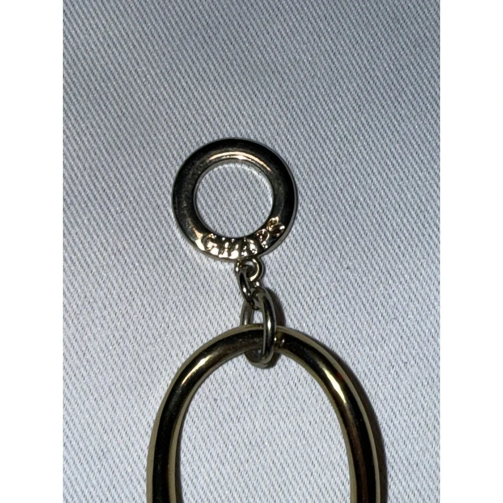 Chaps Gold Tone Chunky Oval Link Toggle Bracelet Large Chain Statement Jewelry‎